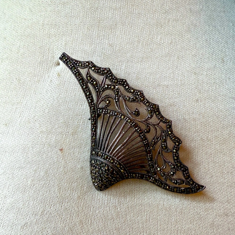 Marcasite Brooch